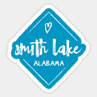 Smith Lake Alabama Tshirt Sticker